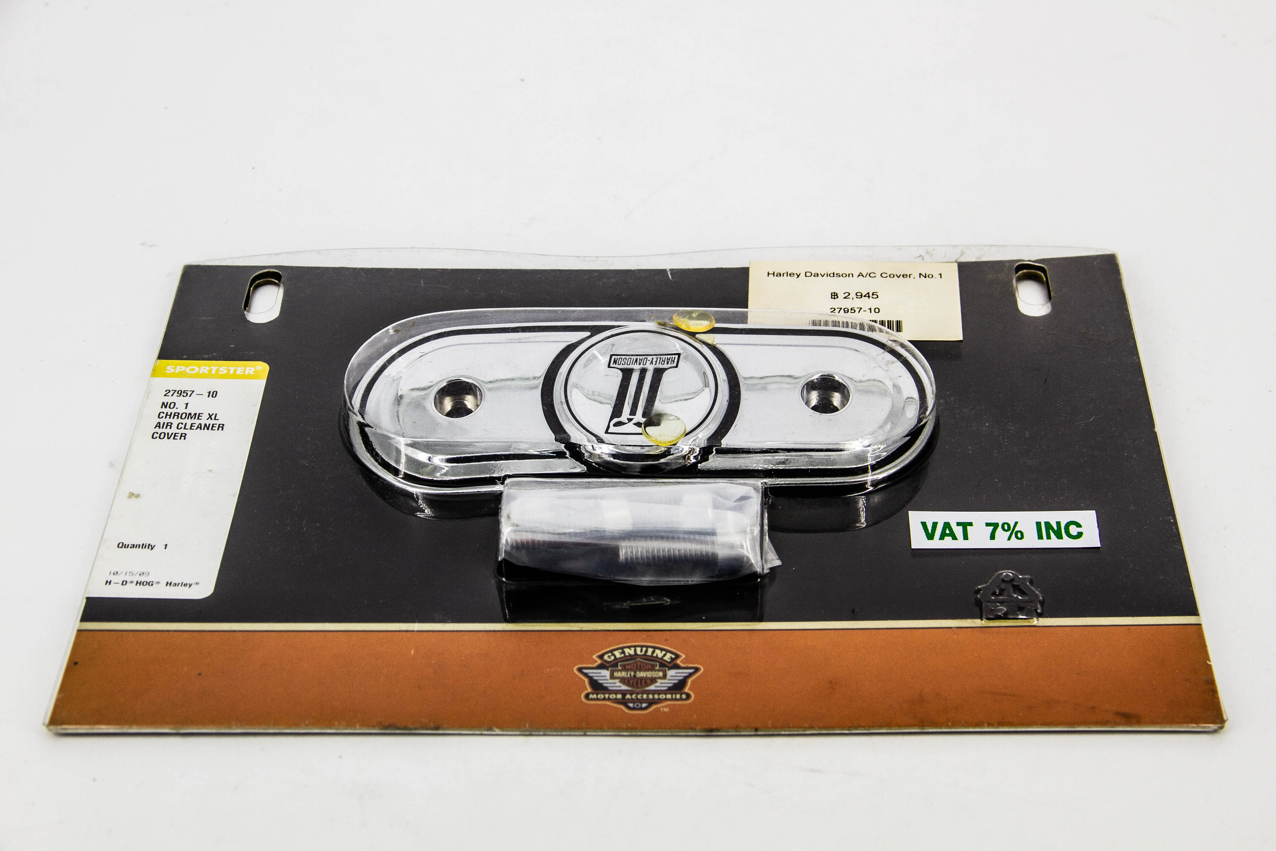 27957-10 Hearly Davidson Air Cleaner Cover, No.1