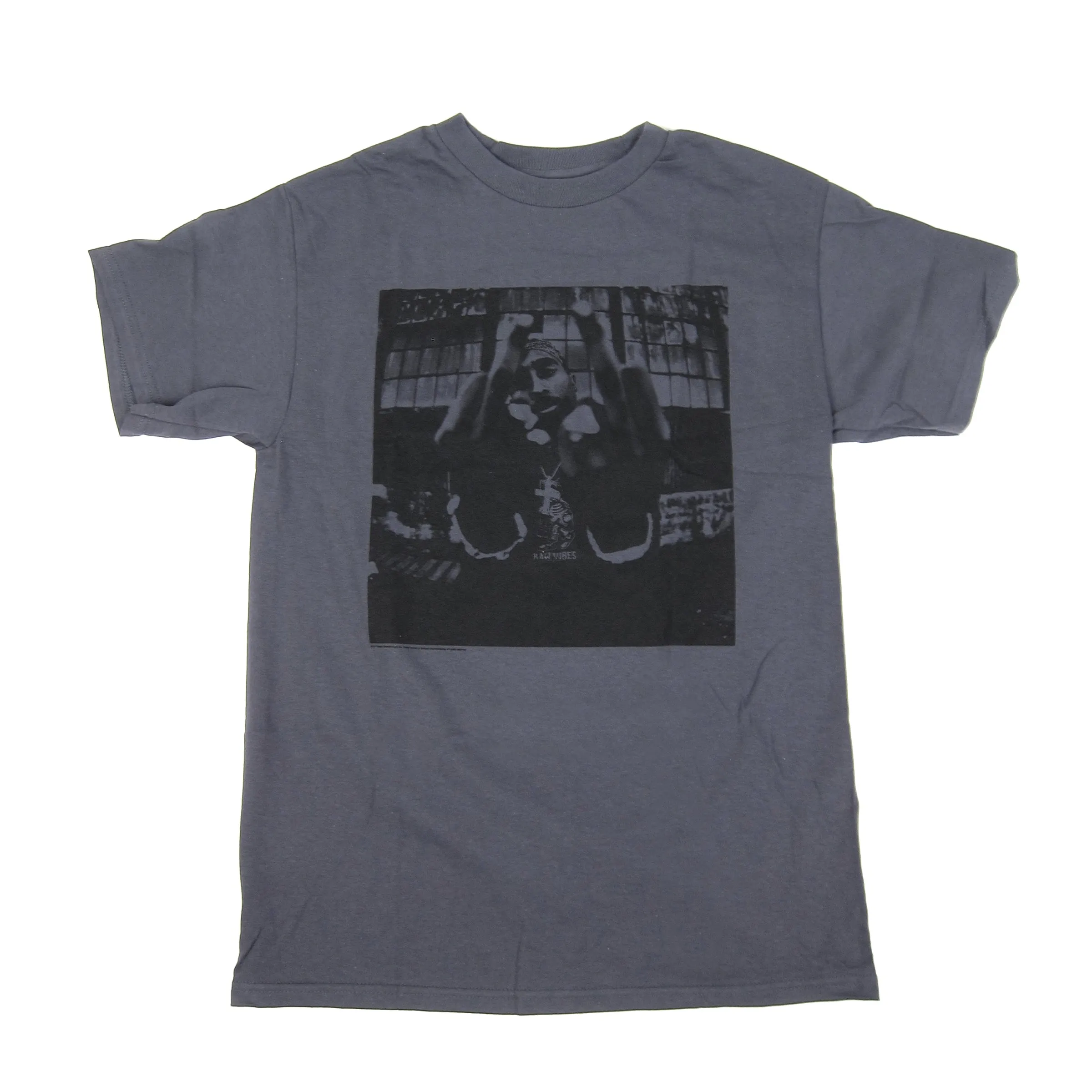2Pac: Bold Army Shirt - Charcoal