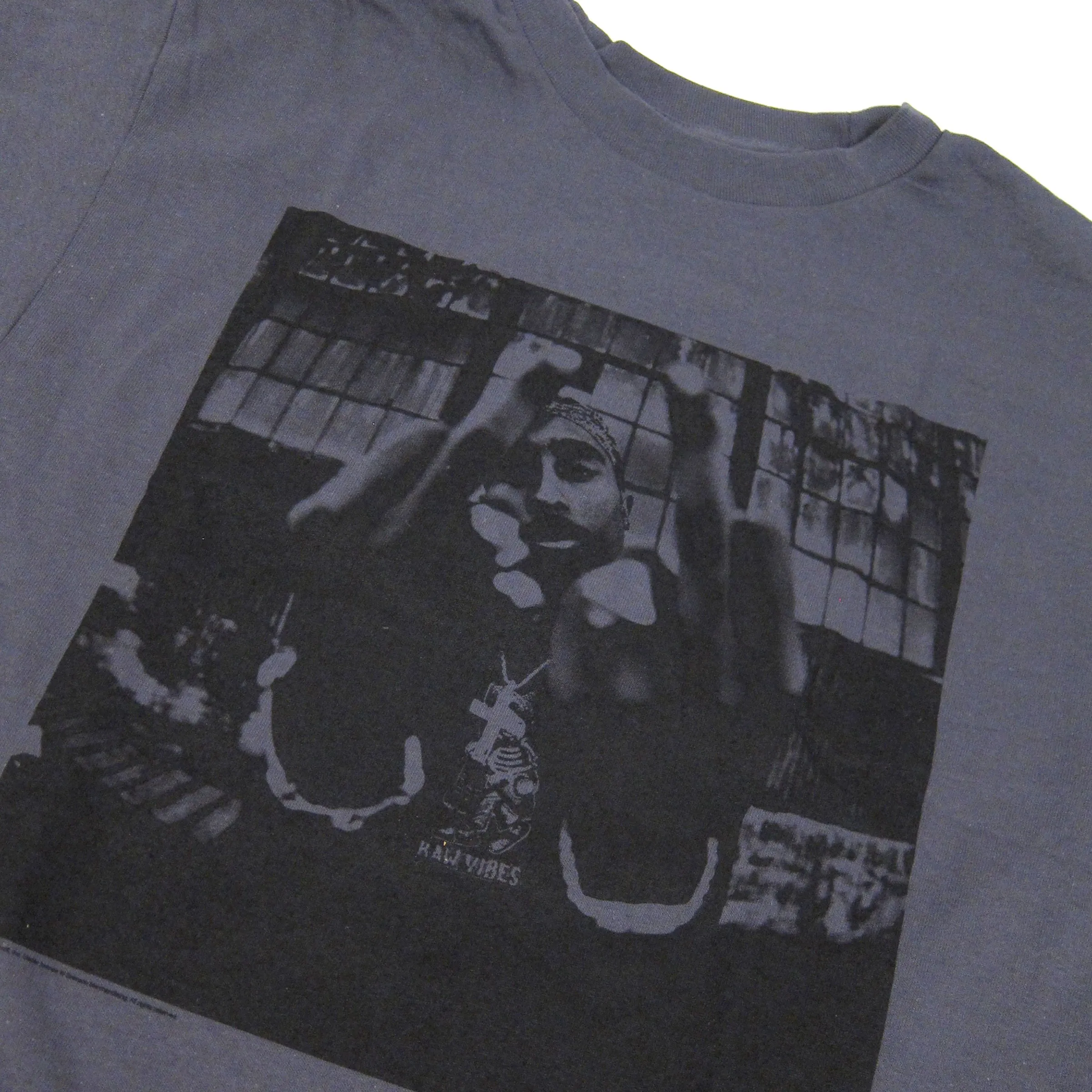 2Pac: Bold Army Shirt - Charcoal
