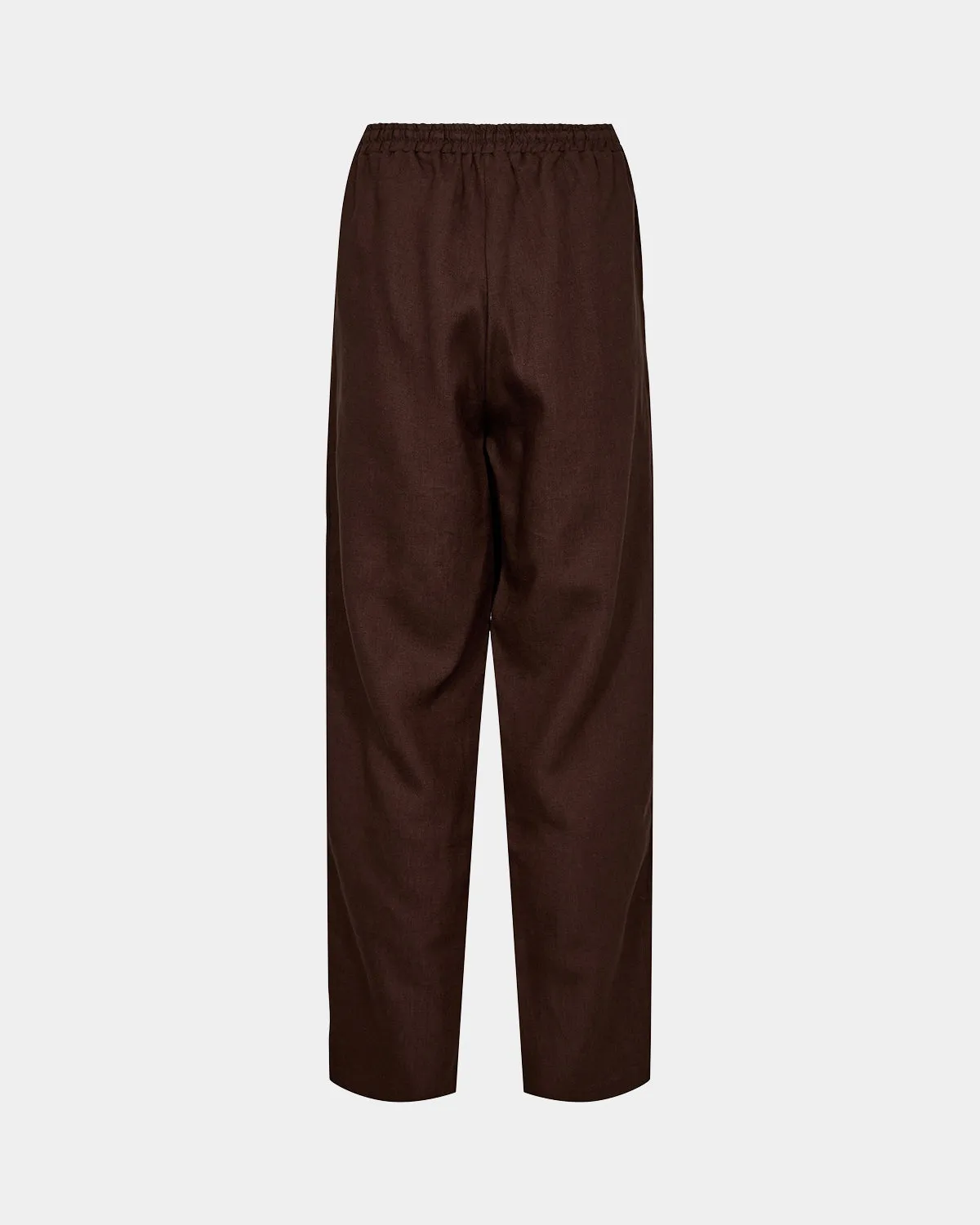 ABIGAILESW TROUSERS - Chocolate brown