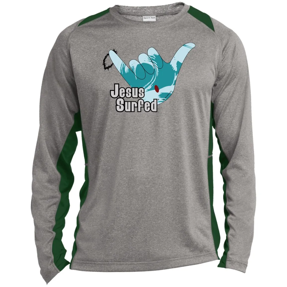 Aloha Spirit - Men's Long Sleeve Colorblock Tee