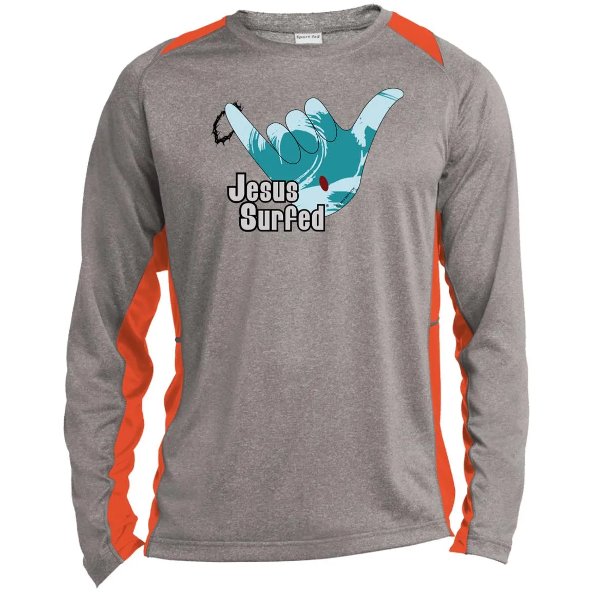 Aloha Spirit - Men's Long Sleeve Colorblock Tee