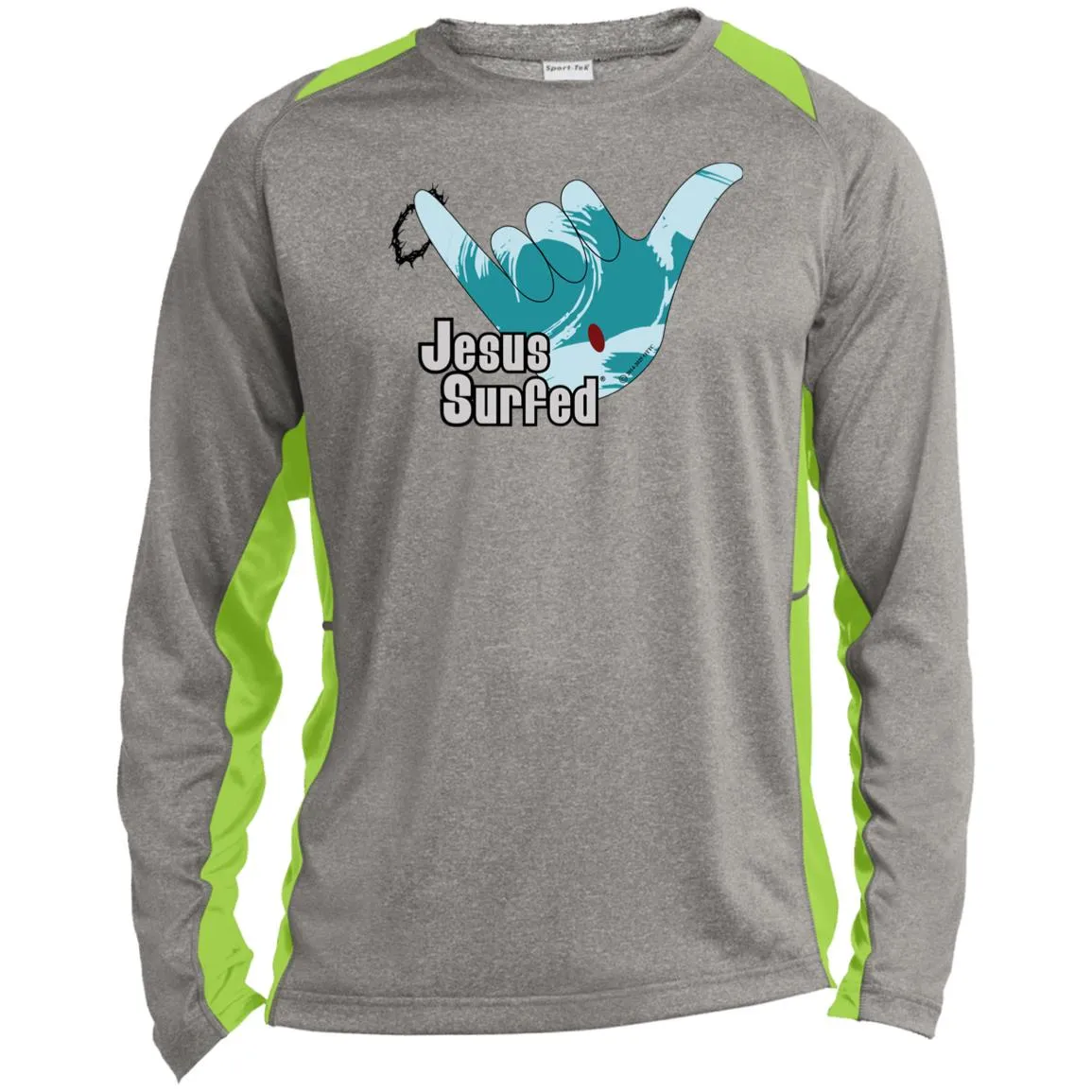 Aloha Spirit - Men's Long Sleeve Colorblock Tee