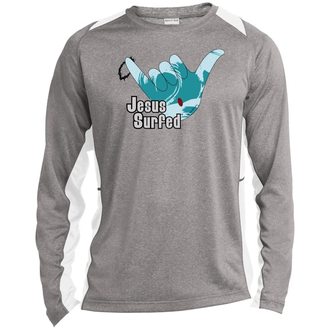 Aloha Spirit - Men's Long Sleeve Colorblock Tee
