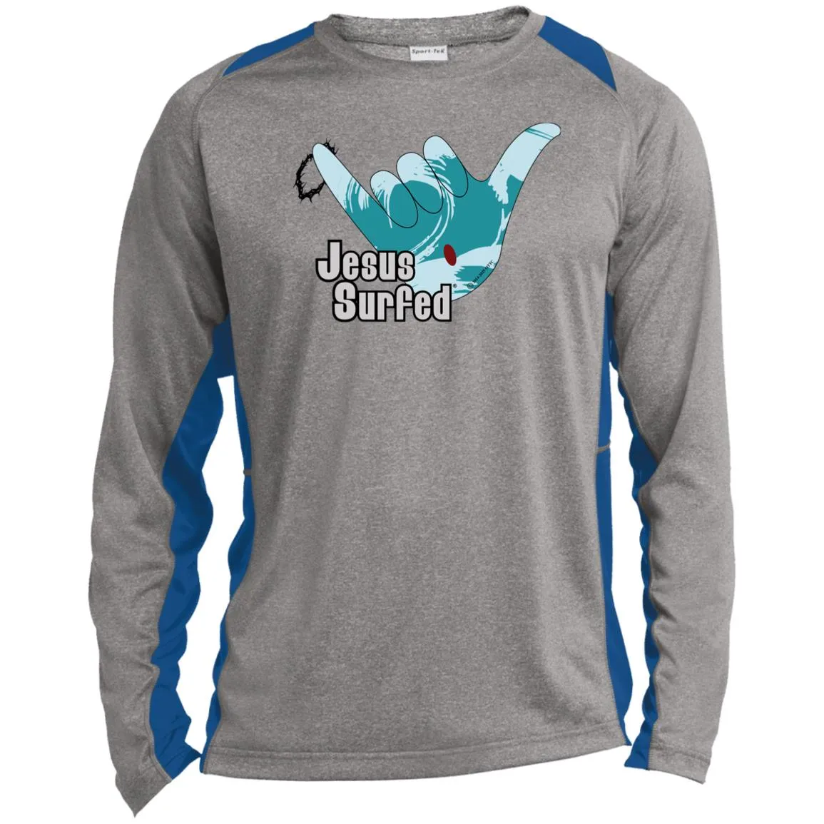 Aloha Spirit - Men's Long Sleeve Colorblock Tee