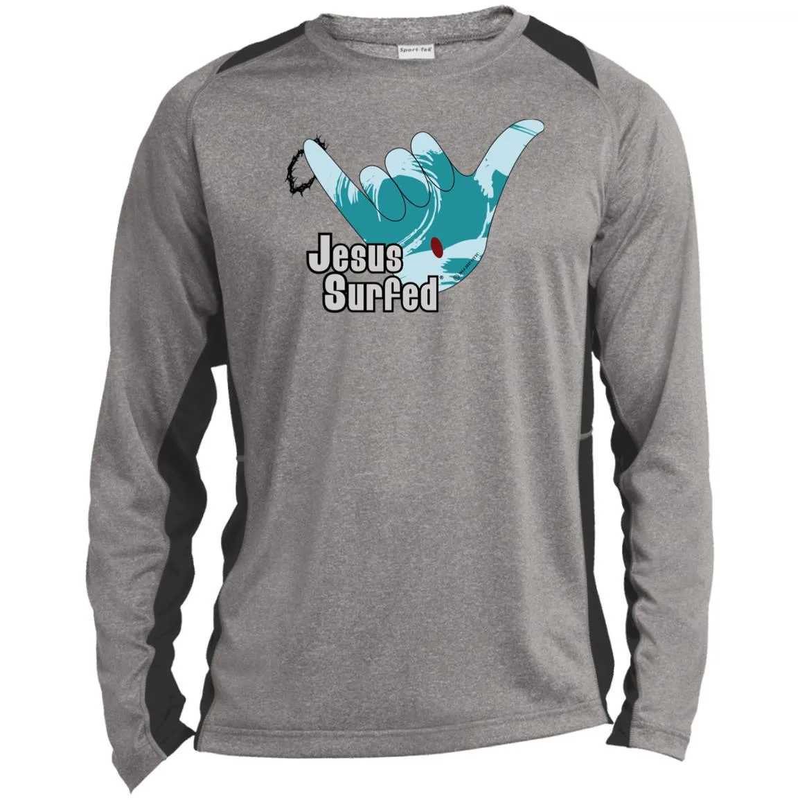 Aloha Spirit - Men's Long Sleeve Colorblock Tee