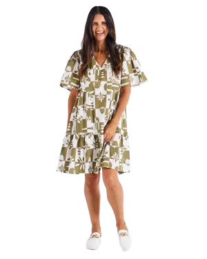 Bacardi Dress Geo Floral