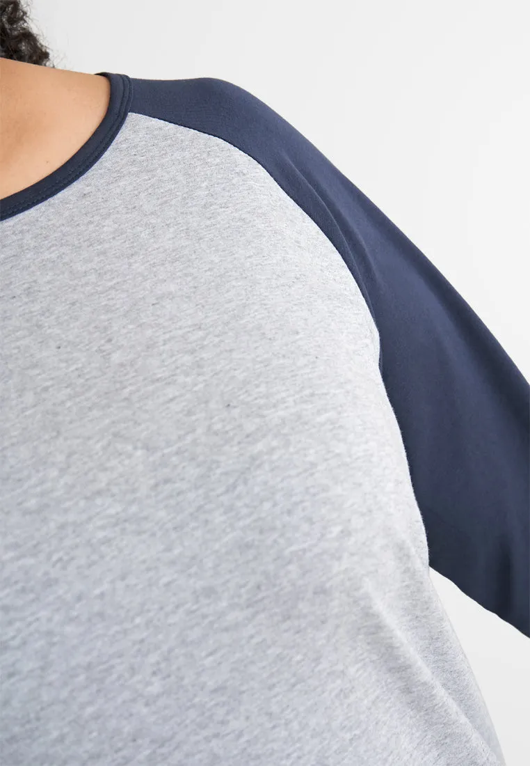 Bay Color Block Raglan Tee