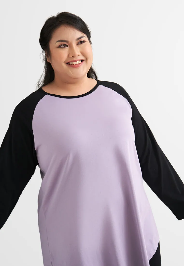 Bay Color Block Raglan Tee