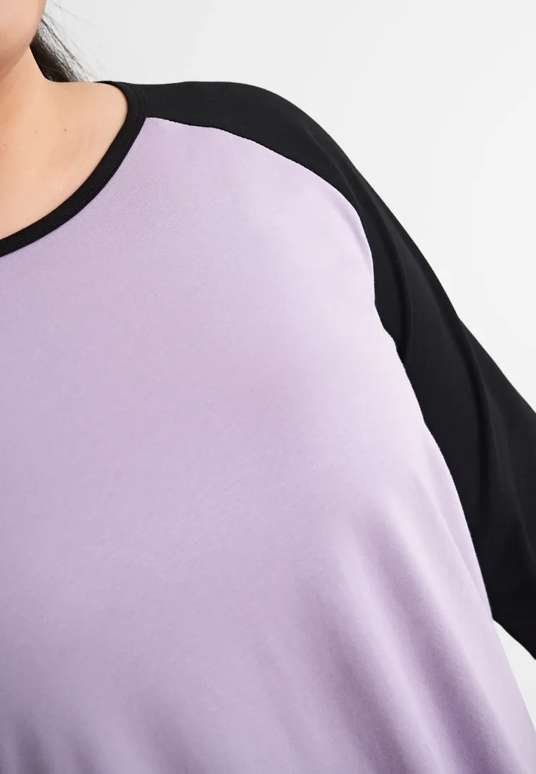 Bay Color Block Raglan Tee