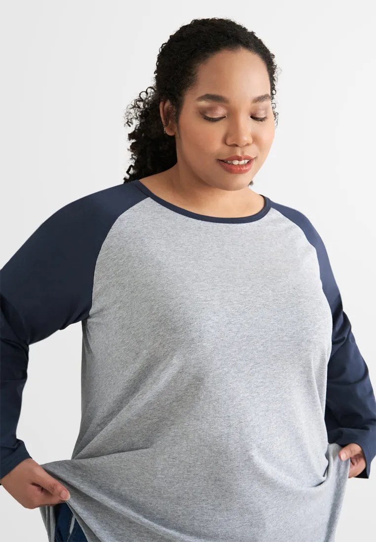 Bay Color Block Raglan Tee