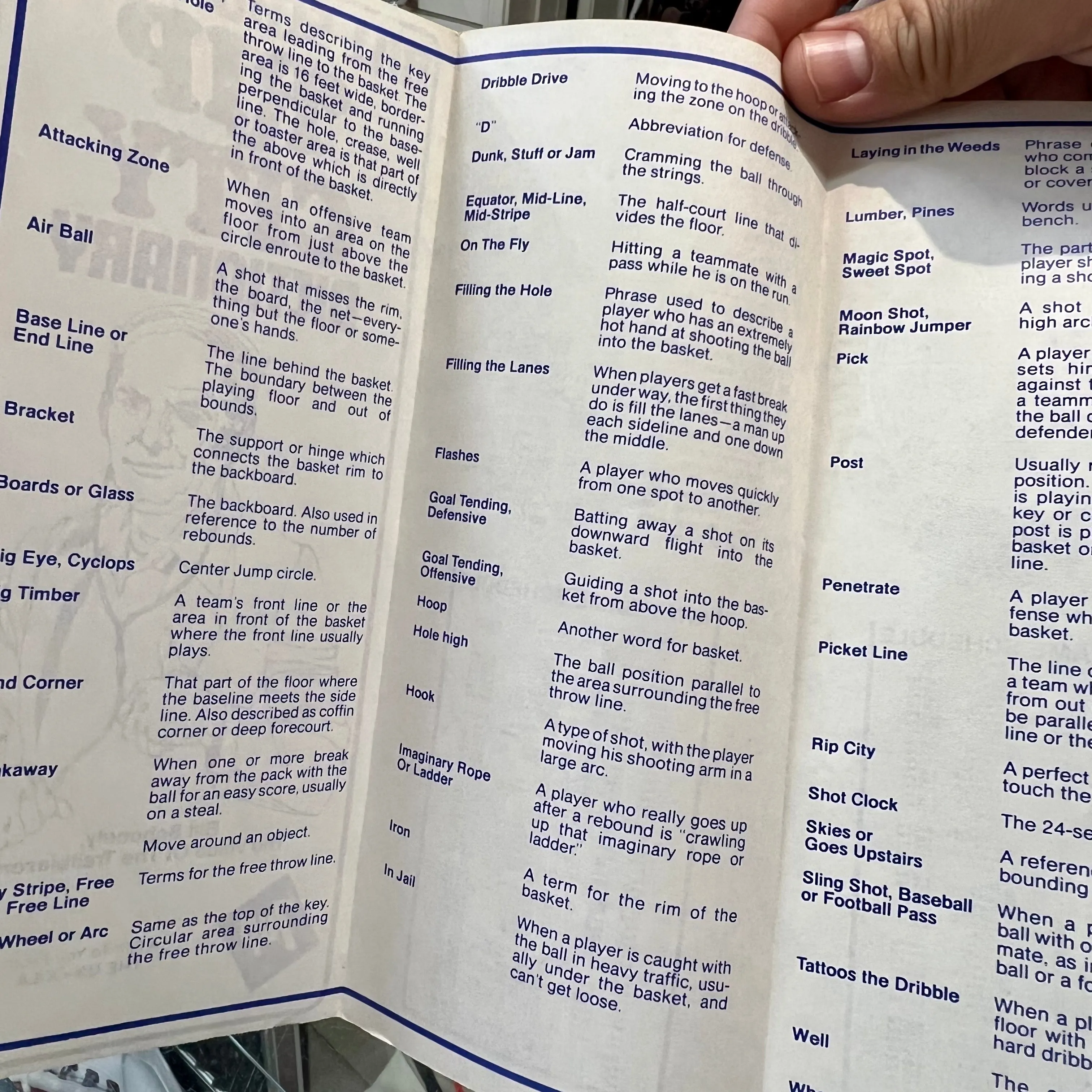 Bill Schonely Dictionary