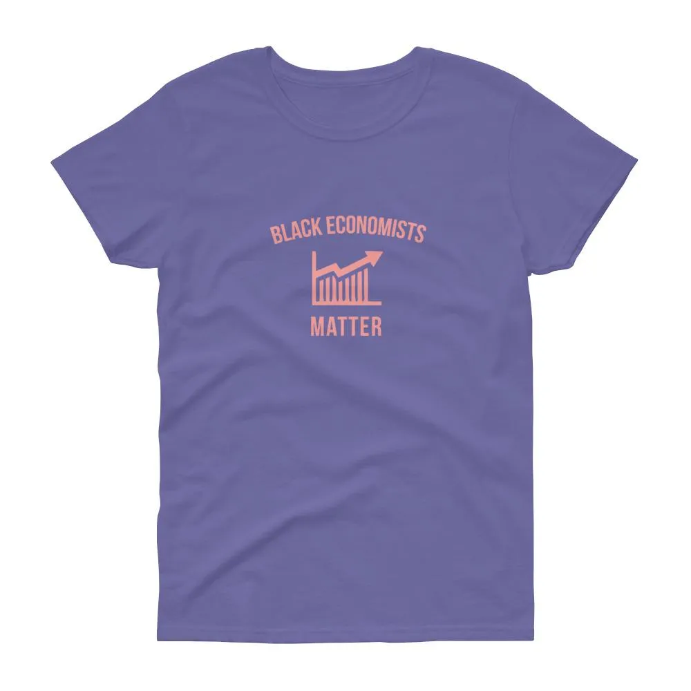 Black Economists Matter - Women's short sleeve t-shirt