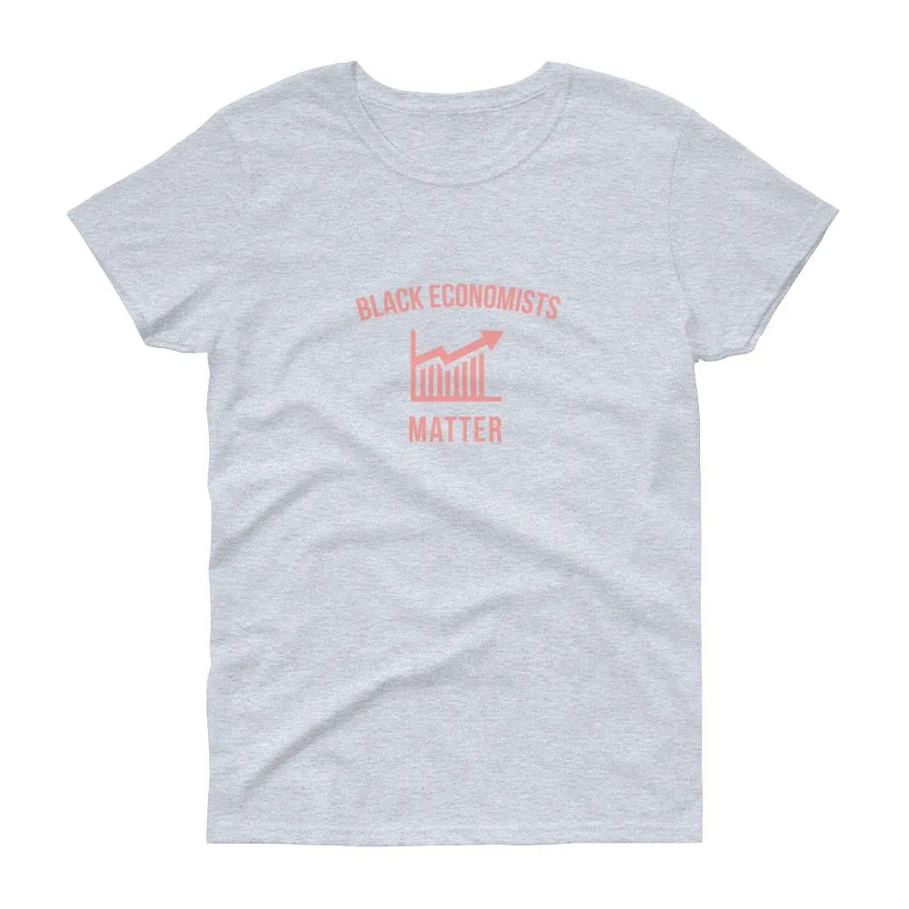 Black Economists Matter - Women's short sleeve t-shirt