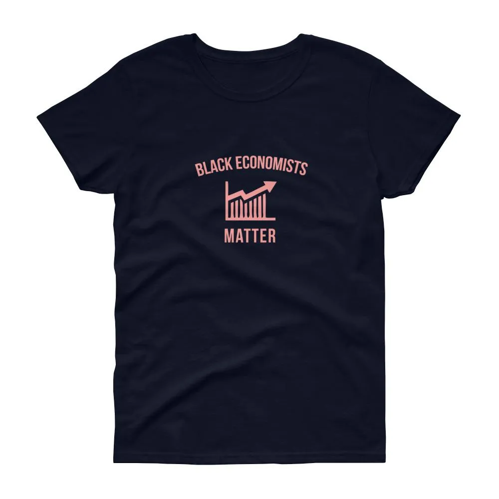 Black Economists Matter - Women's short sleeve t-shirt