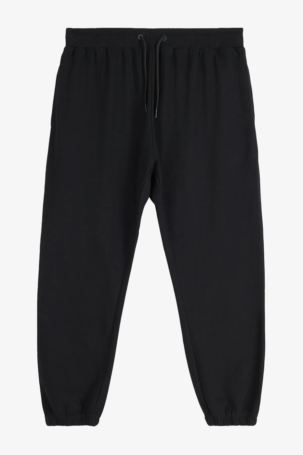Black Loose Fit Trousers (Plus Size) - S24 - MTR110P