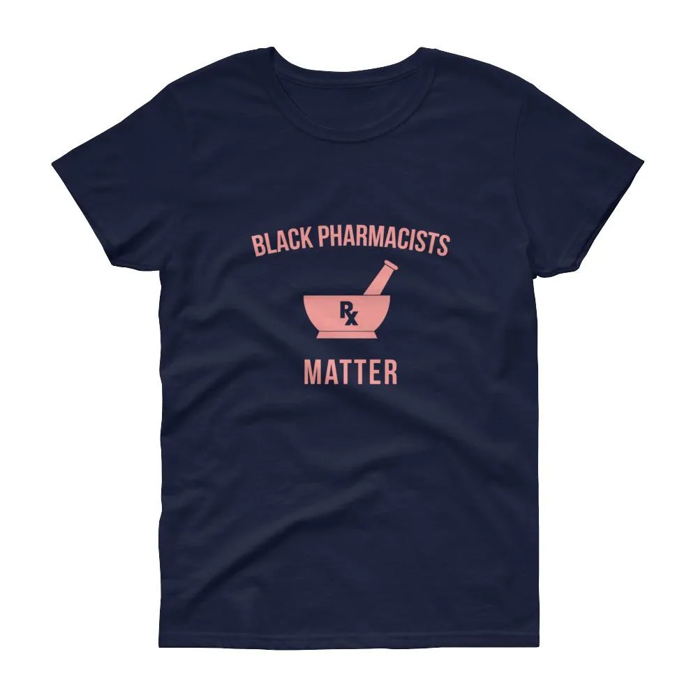 Black Pharmacists Matter (logo) - Women's short sleeve t-shirt