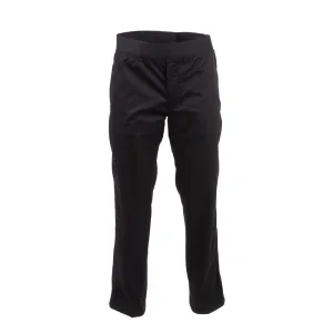 Chef Works Men's Lightweight Slim Trouser Black Size M - BB301-M