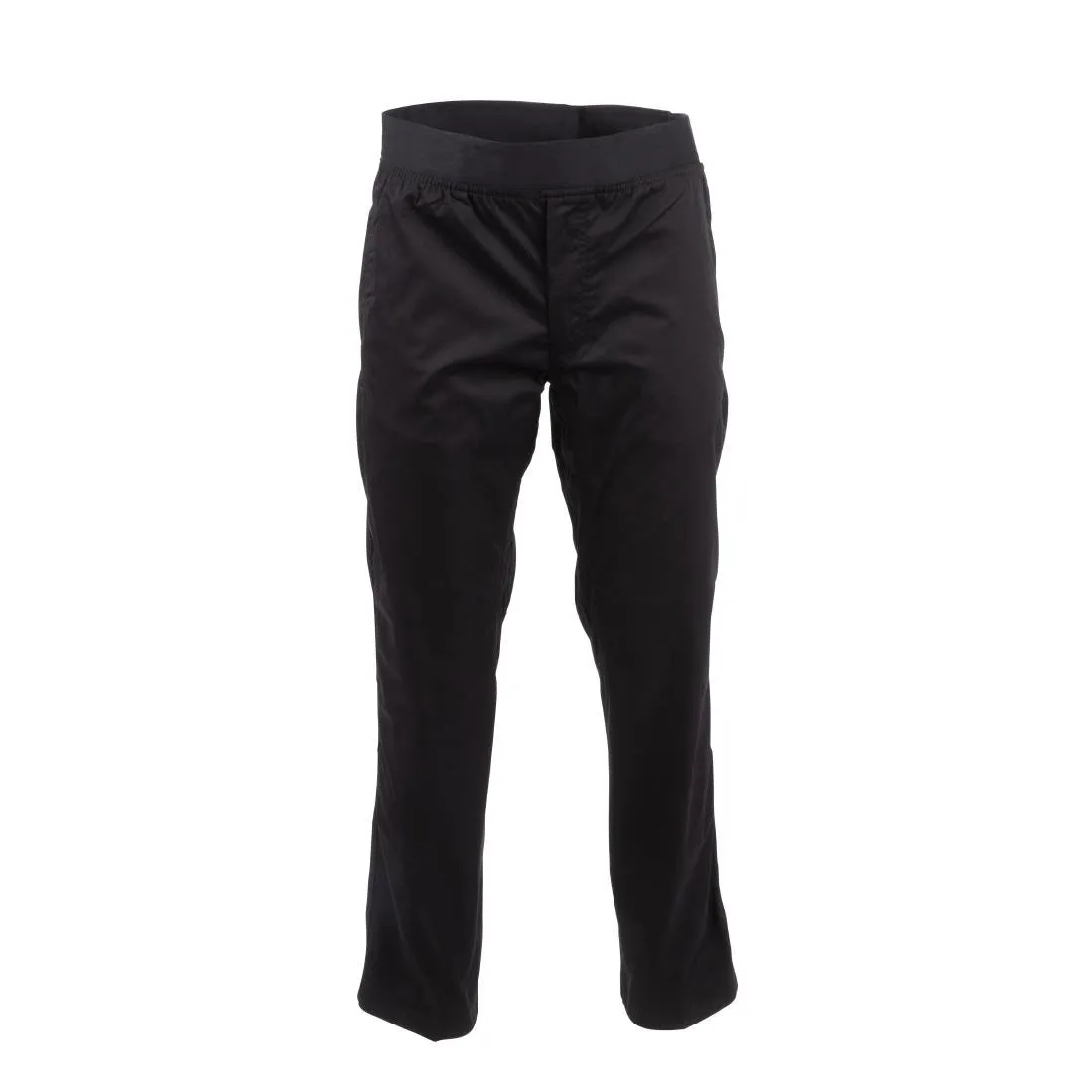 Chef Works Men's Lightweight Slim Trouser Black Size XXL - BB301-XXL