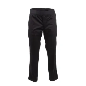 Chef Works Men's Lightweight Slim Trouser Black Size XXL