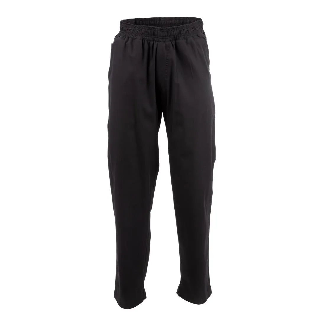 Chef Works Unisex Better Built Baggy Chefs Trousers Black 4XL - A695-4XL