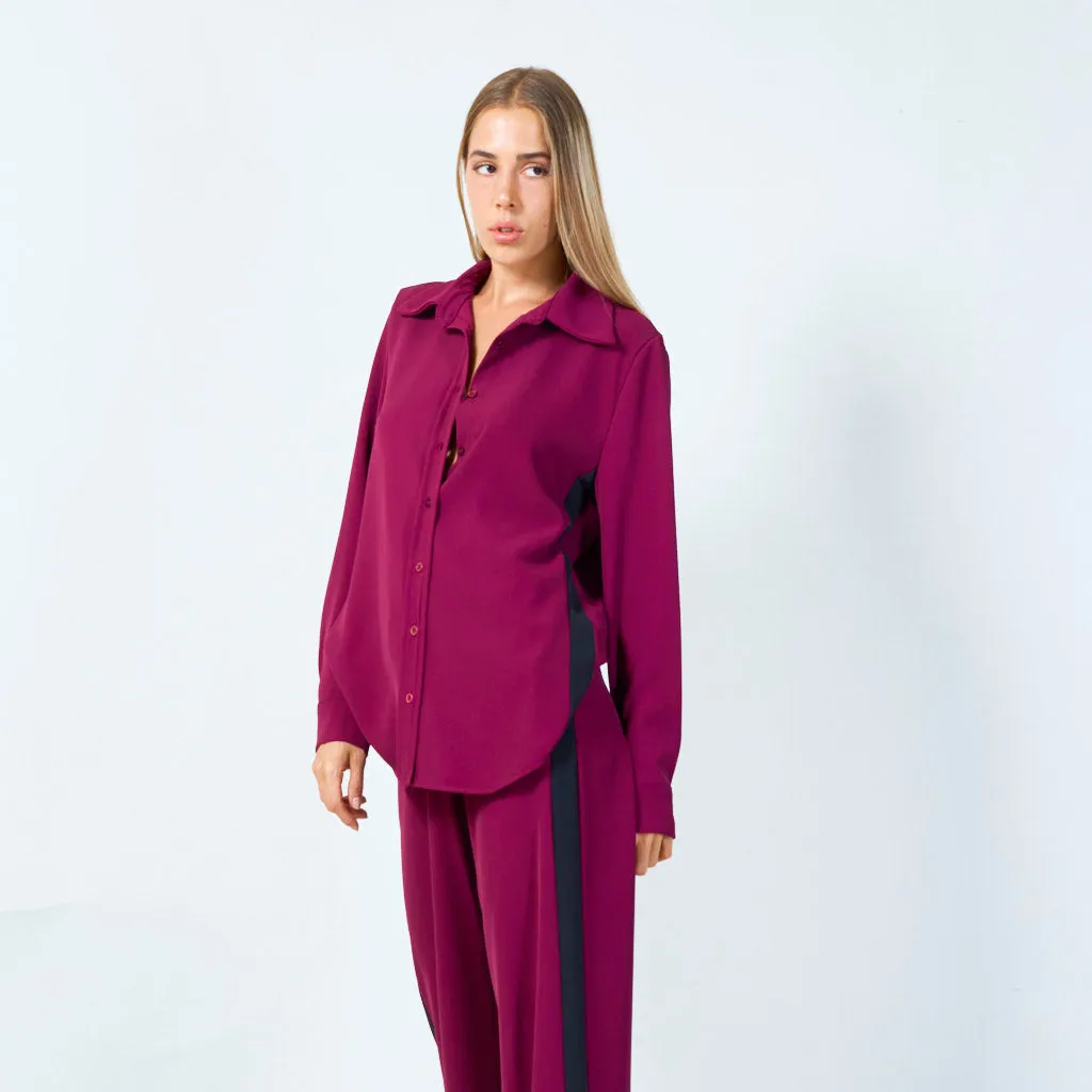 Classic button-down shirt wholesale