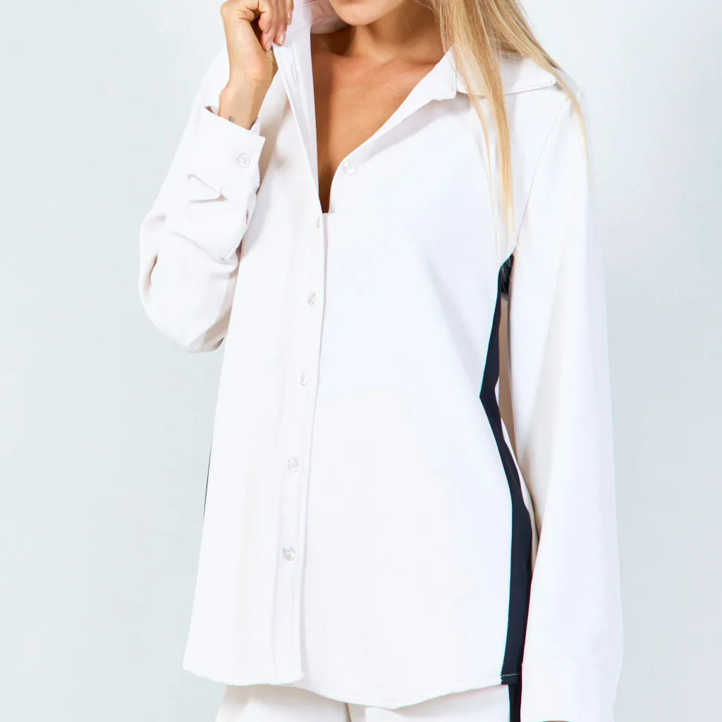 Classic button-down shirt wholesale