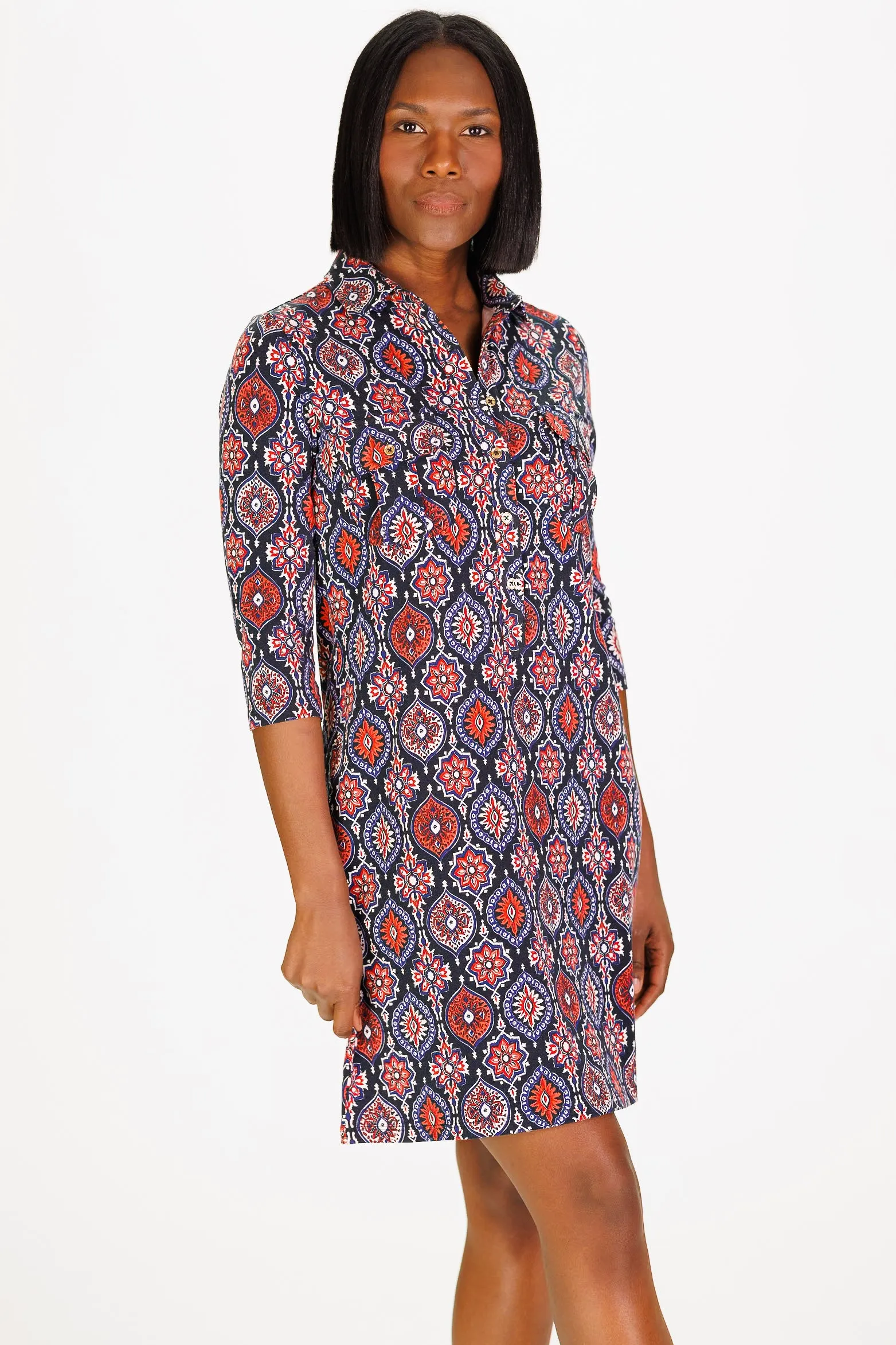 Coco Dress in Medallion