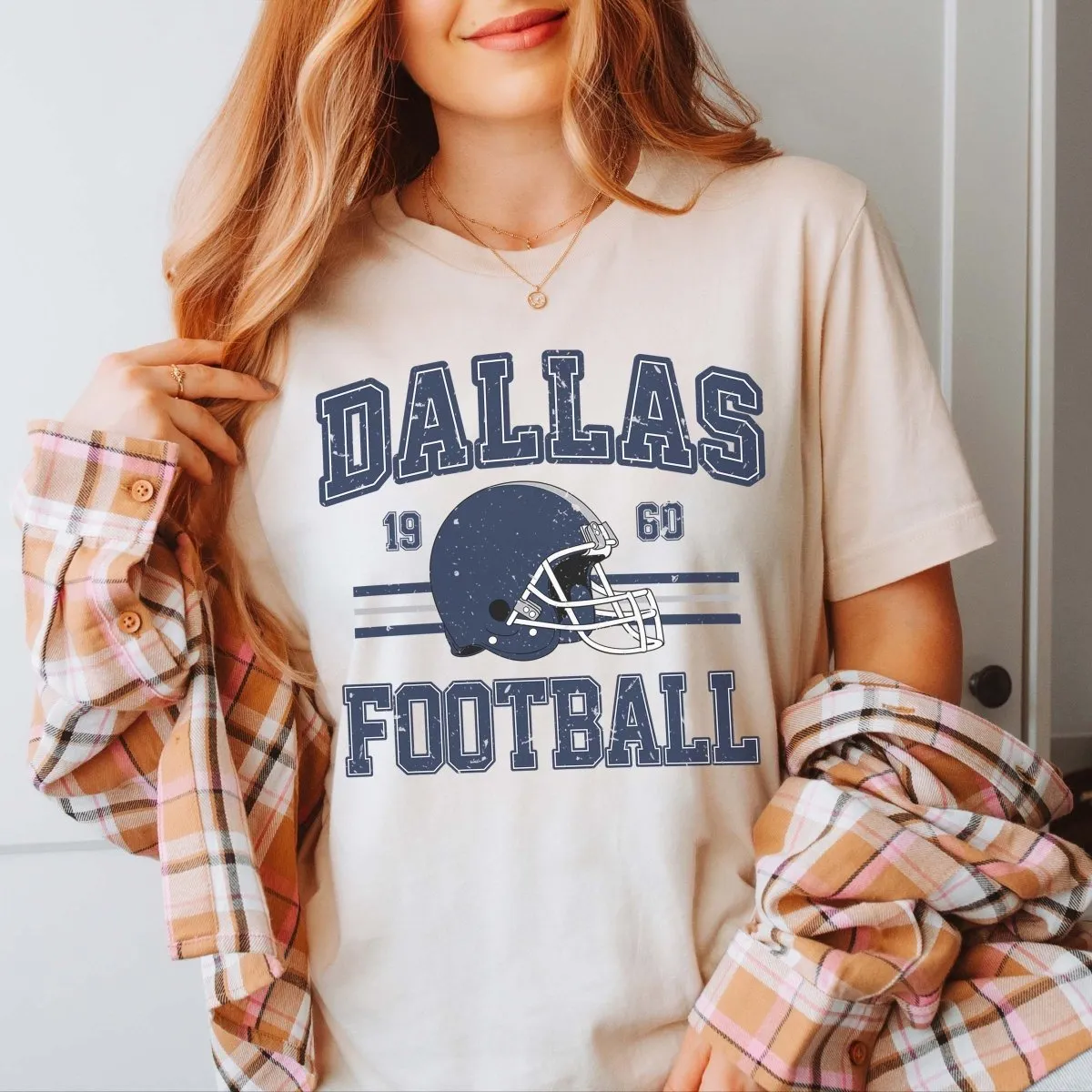Dallas Football Wholesale Bella Graphic Tee - Fast Shipping