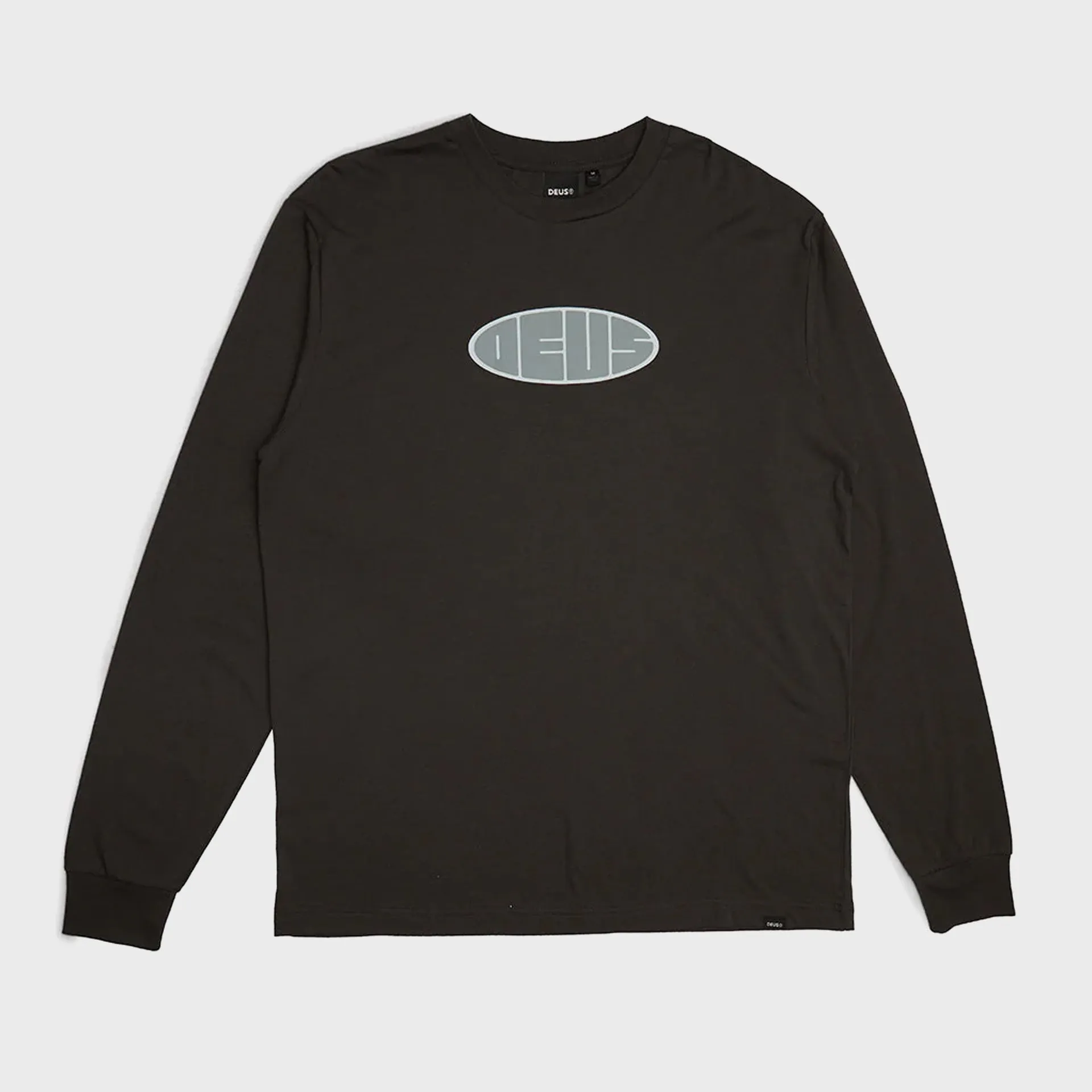 Deus Eclipse Mens L/S T-Shirt - Anthracite