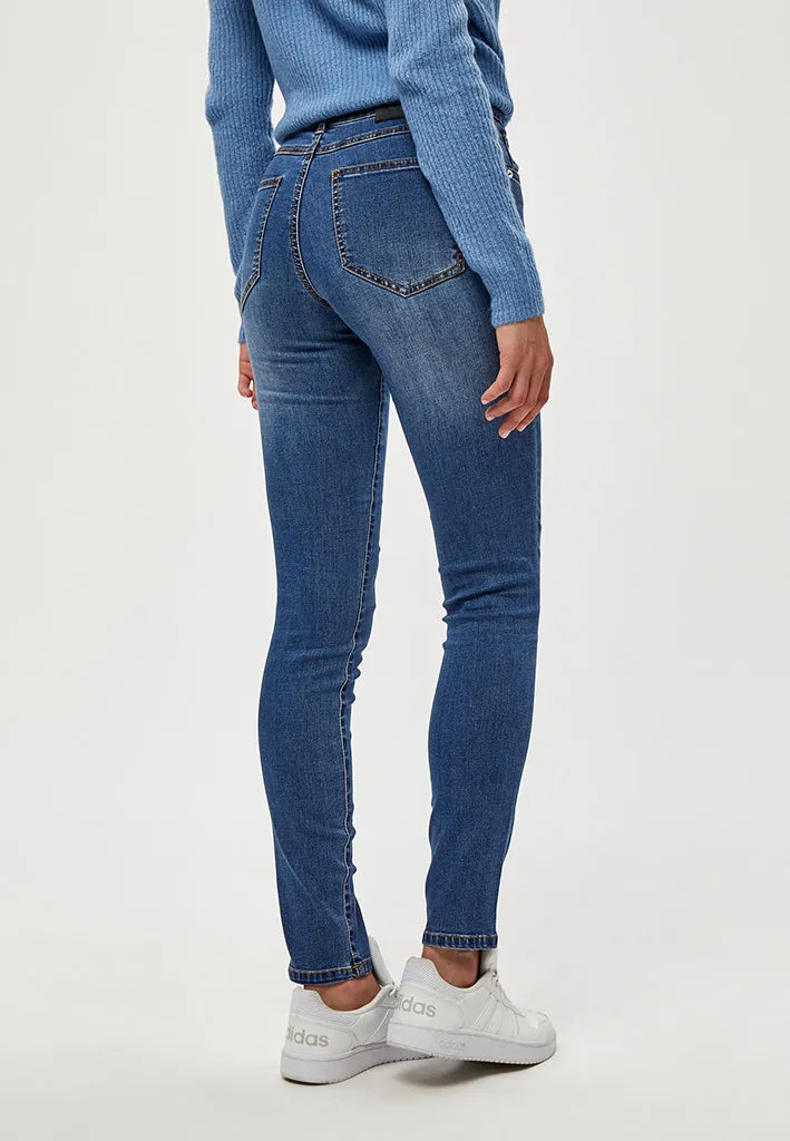 DSLola MW Jeans - Light Blue Wash