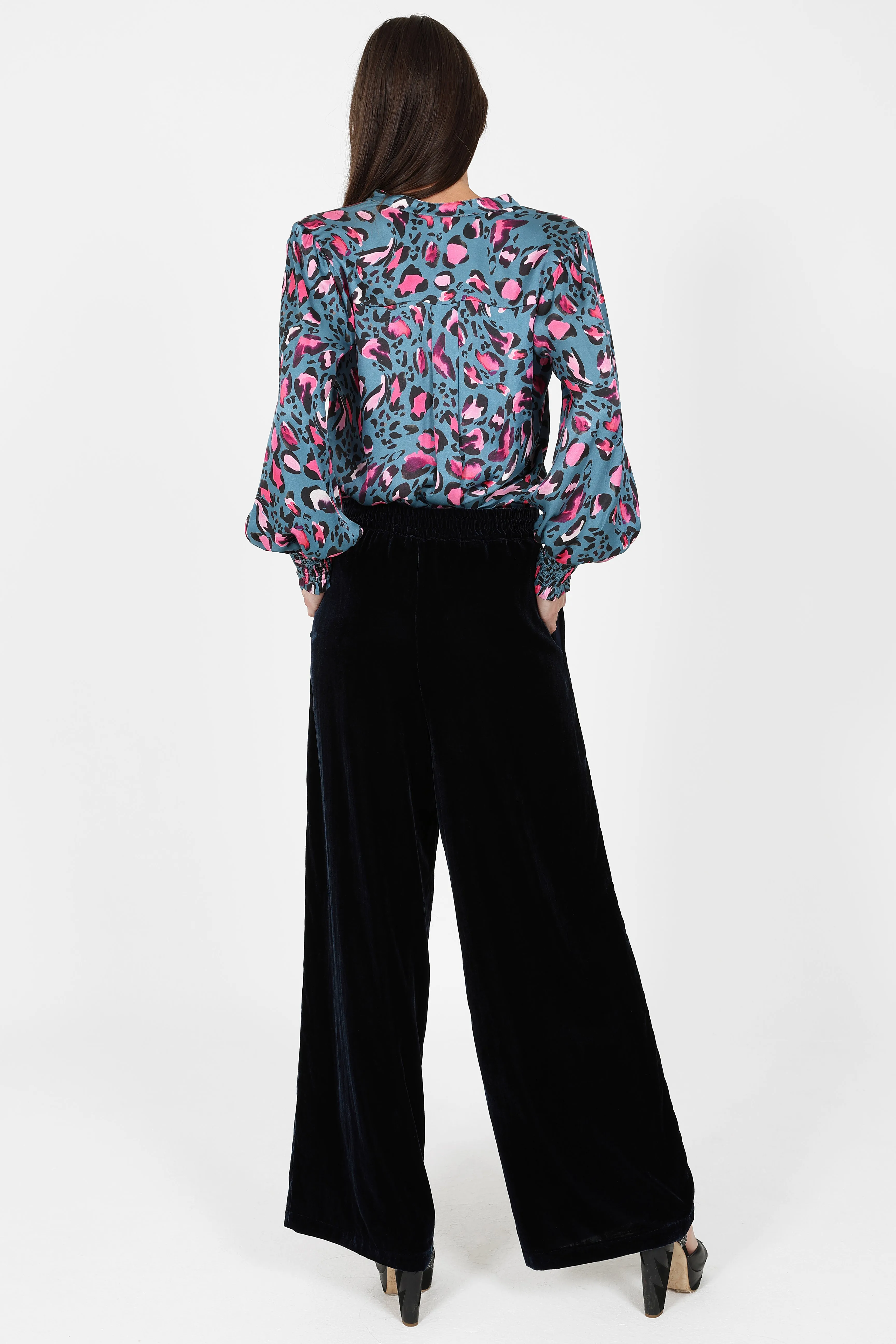 Dublin Trousers Navy Velvet