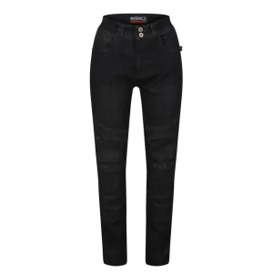 ELLIE - Lady Motorcycle Jeans - Black