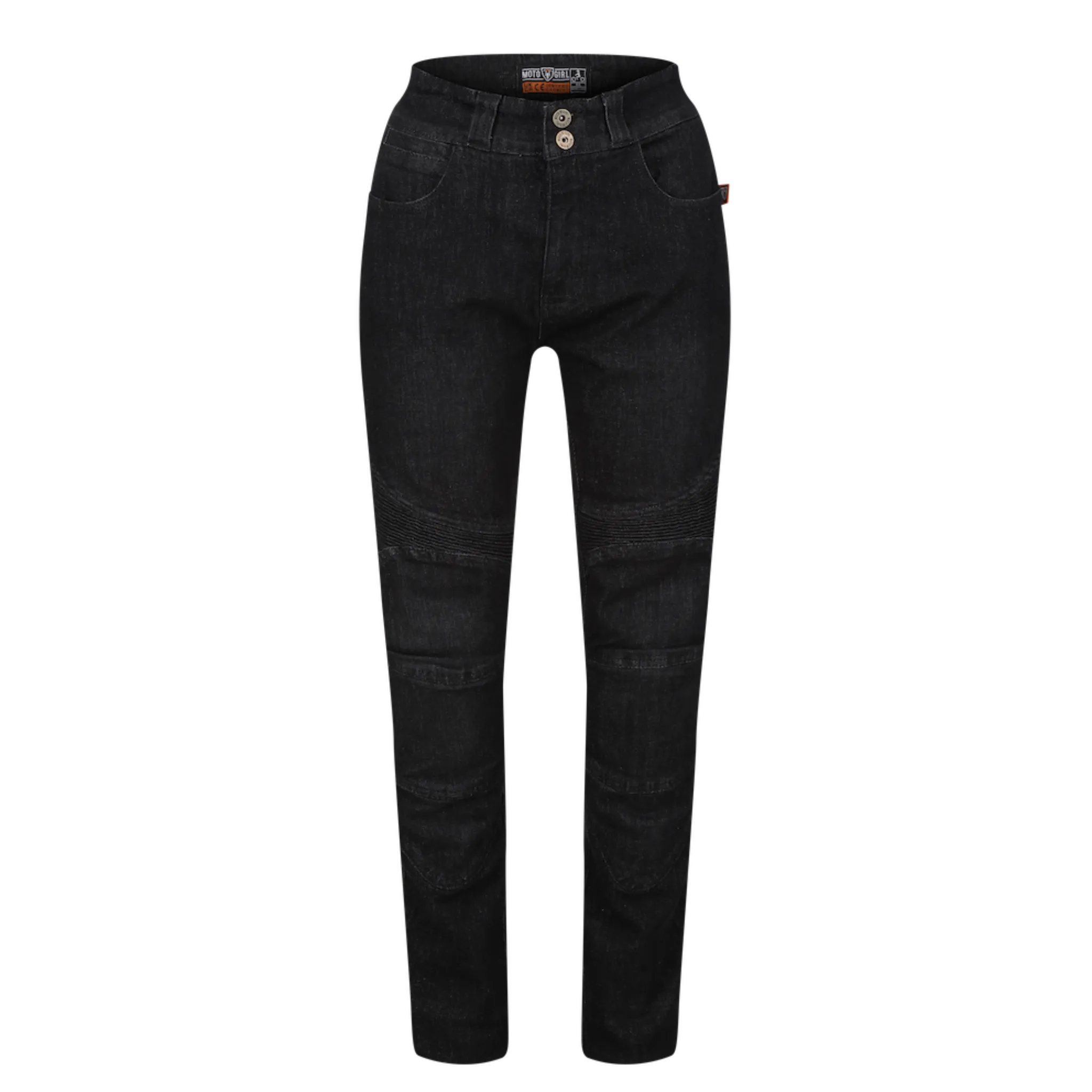 ELLIE - Lady Motorcycle Jeans - Black