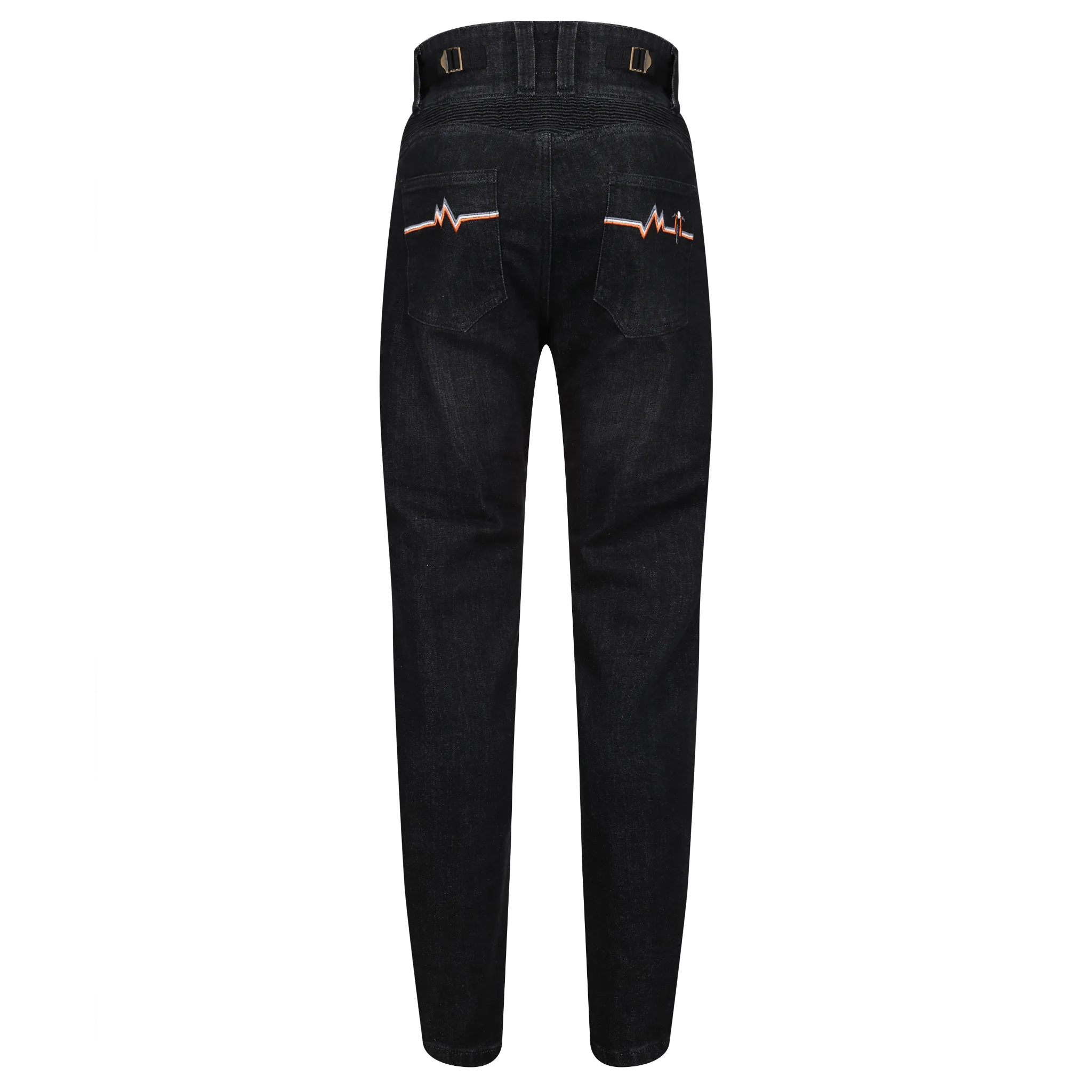 ELLIE - Lady Motorcycle Jeans - Black