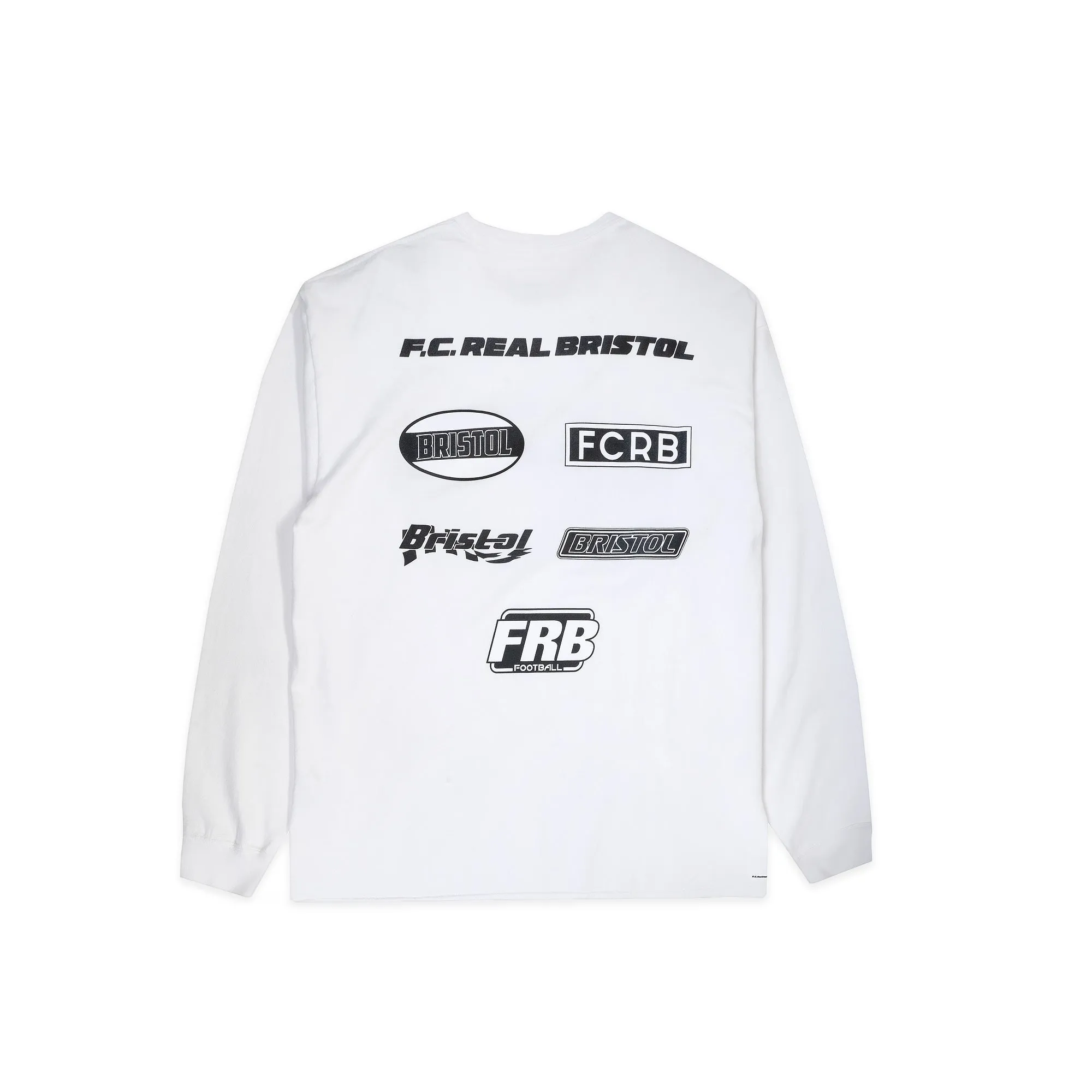 FC Real Bristol Mens Multi Logo LS Tee