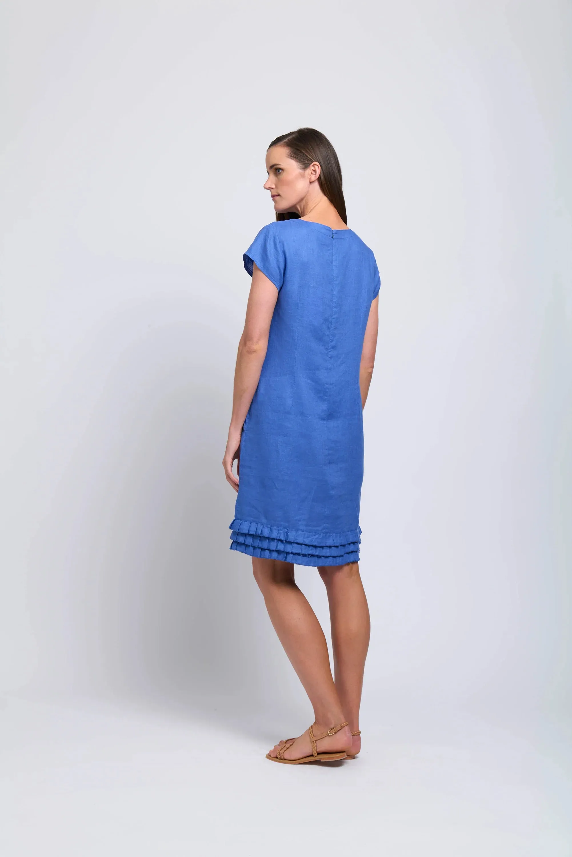 Foil Pleat Dreams Shift Dress FO7895