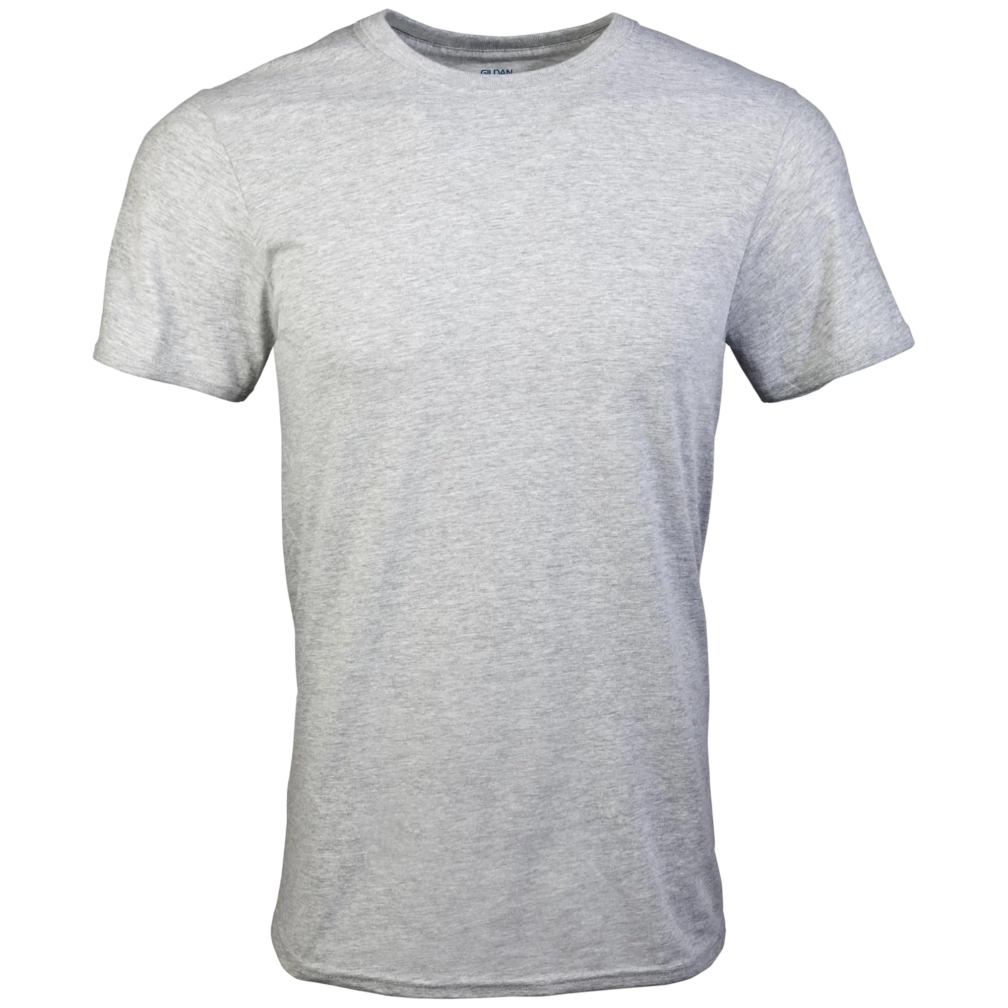 Gildan Men's Crew T-Shirts, Multipack, Style G1100, Black/Sport Grey/Charcoal (10-Pack)