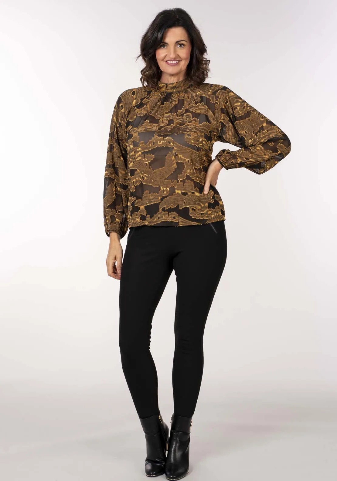 Gold  Bellow Bls - Gold / Black