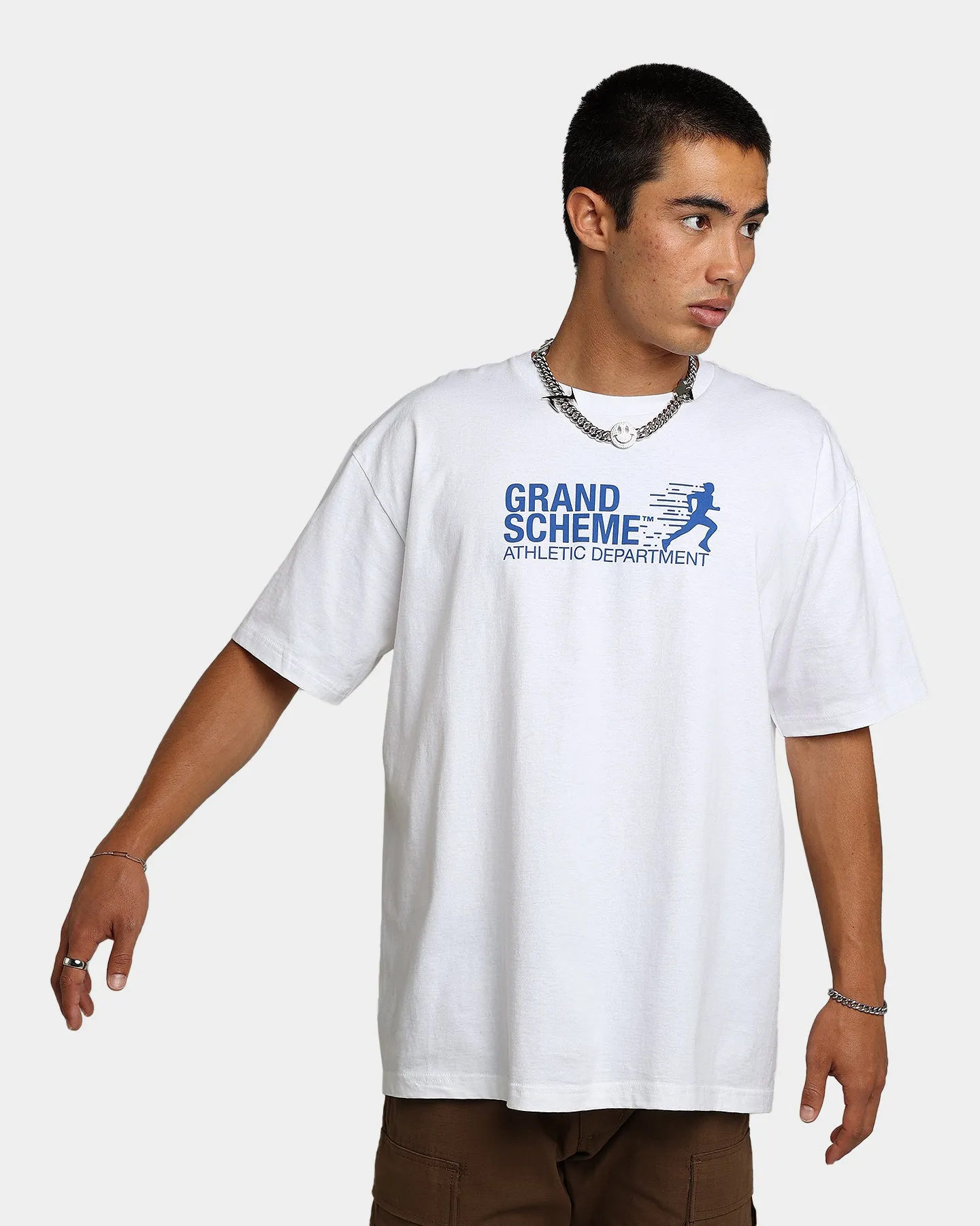 Grand Scheme Athletic Department T-Shirt White