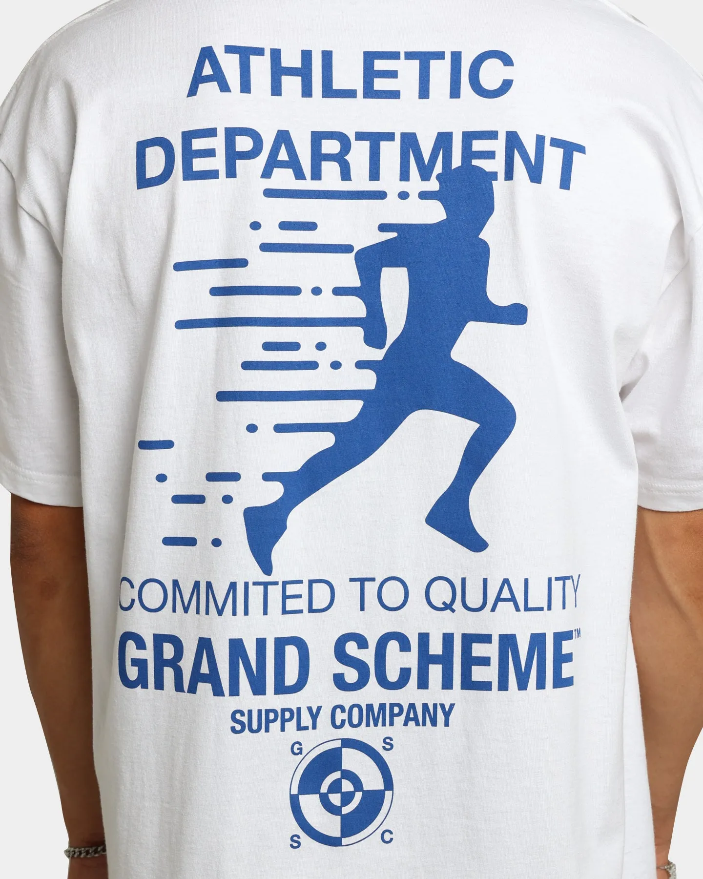 Grand Scheme Athletic Department T-Shirt White