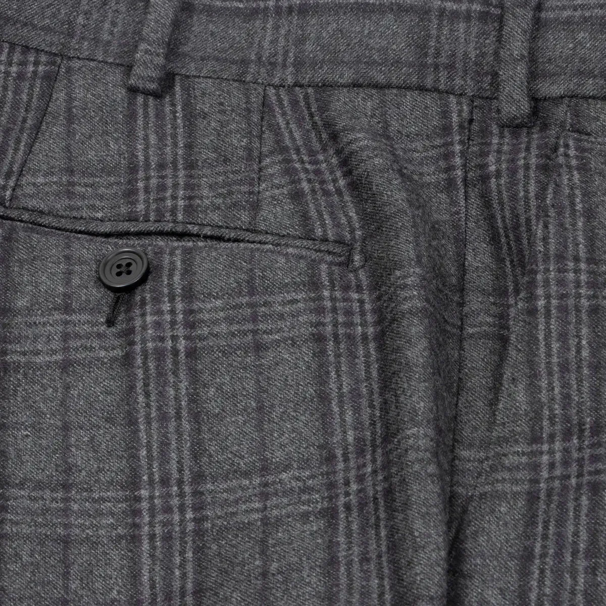 Grey and Purple Check Virgin Wool Suit