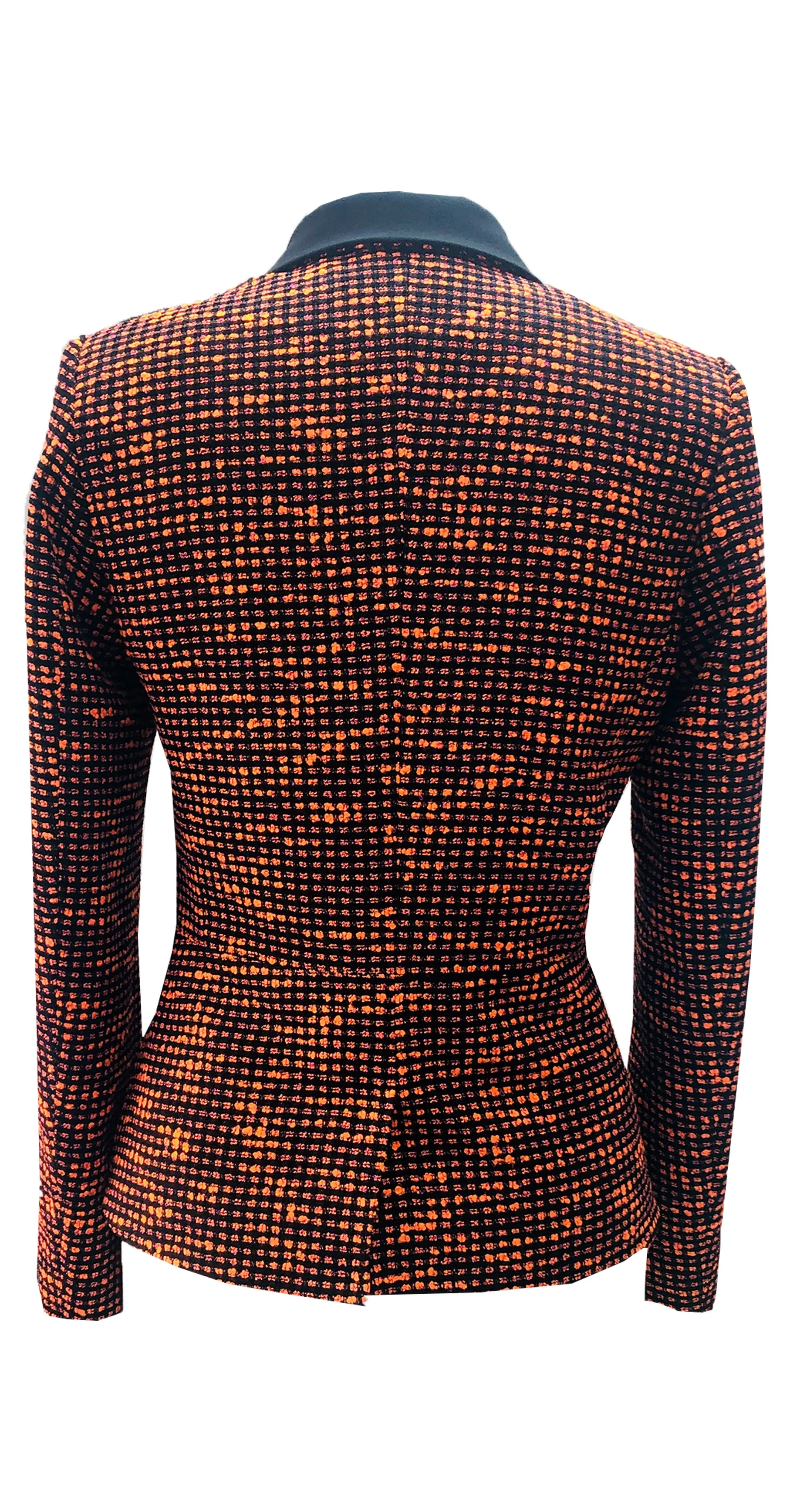Henley Jacket JKT170B Orange Metallic Tweed
