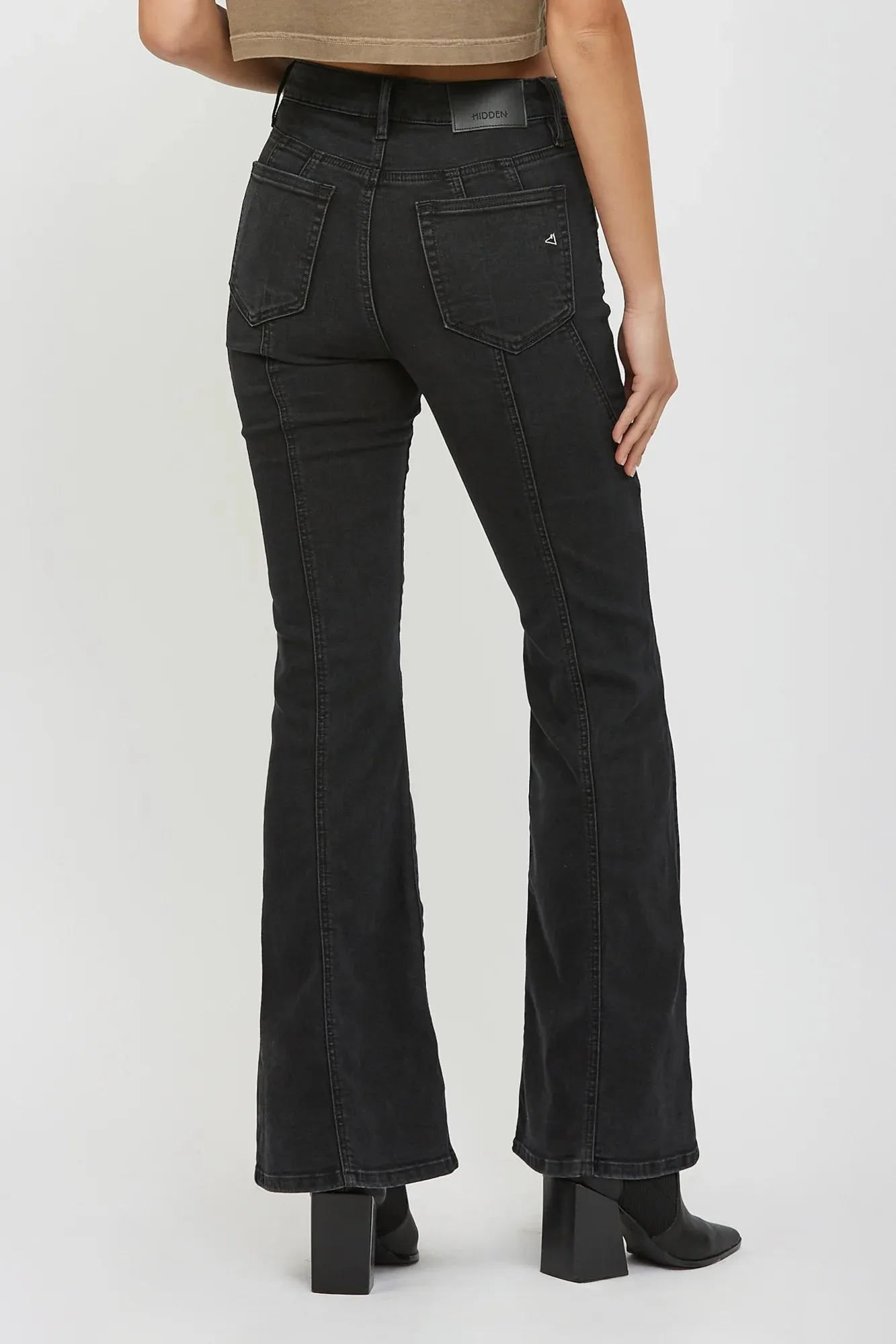 Hidden Jeans - Fashion Seamed Flare