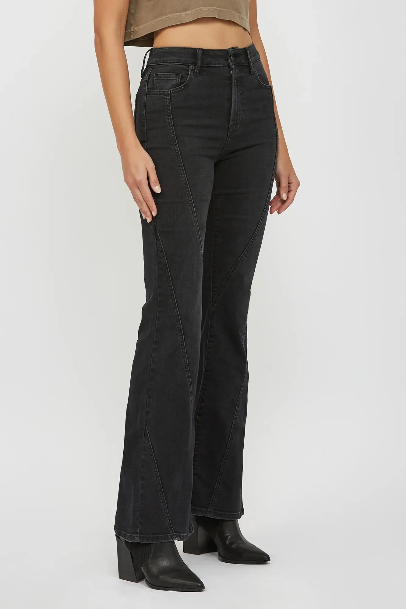 Hidden Jeans - Fashion Seamed Flare