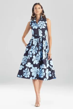 Hoshi Poplin Halter Shirtdress