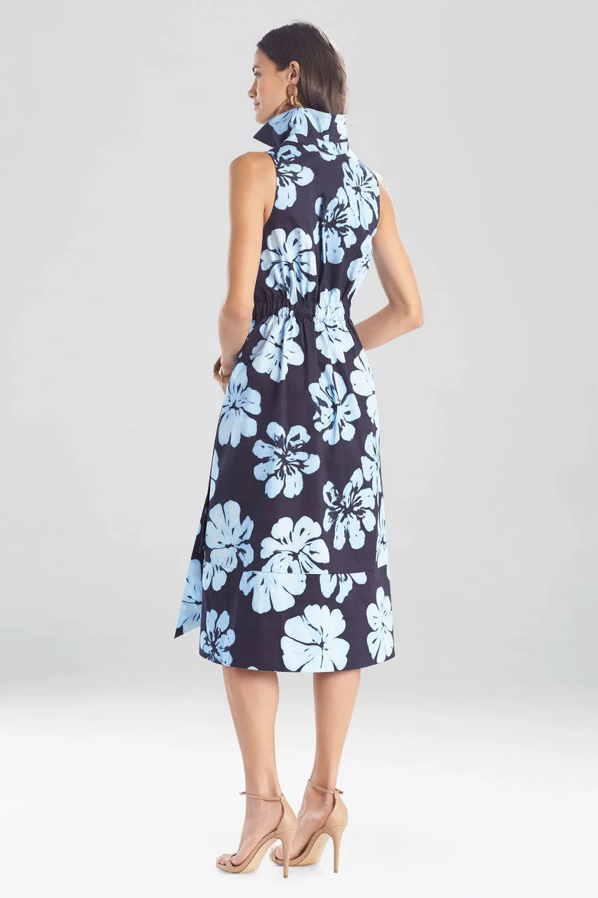 Hoshi Poplin Halter Shirtdress