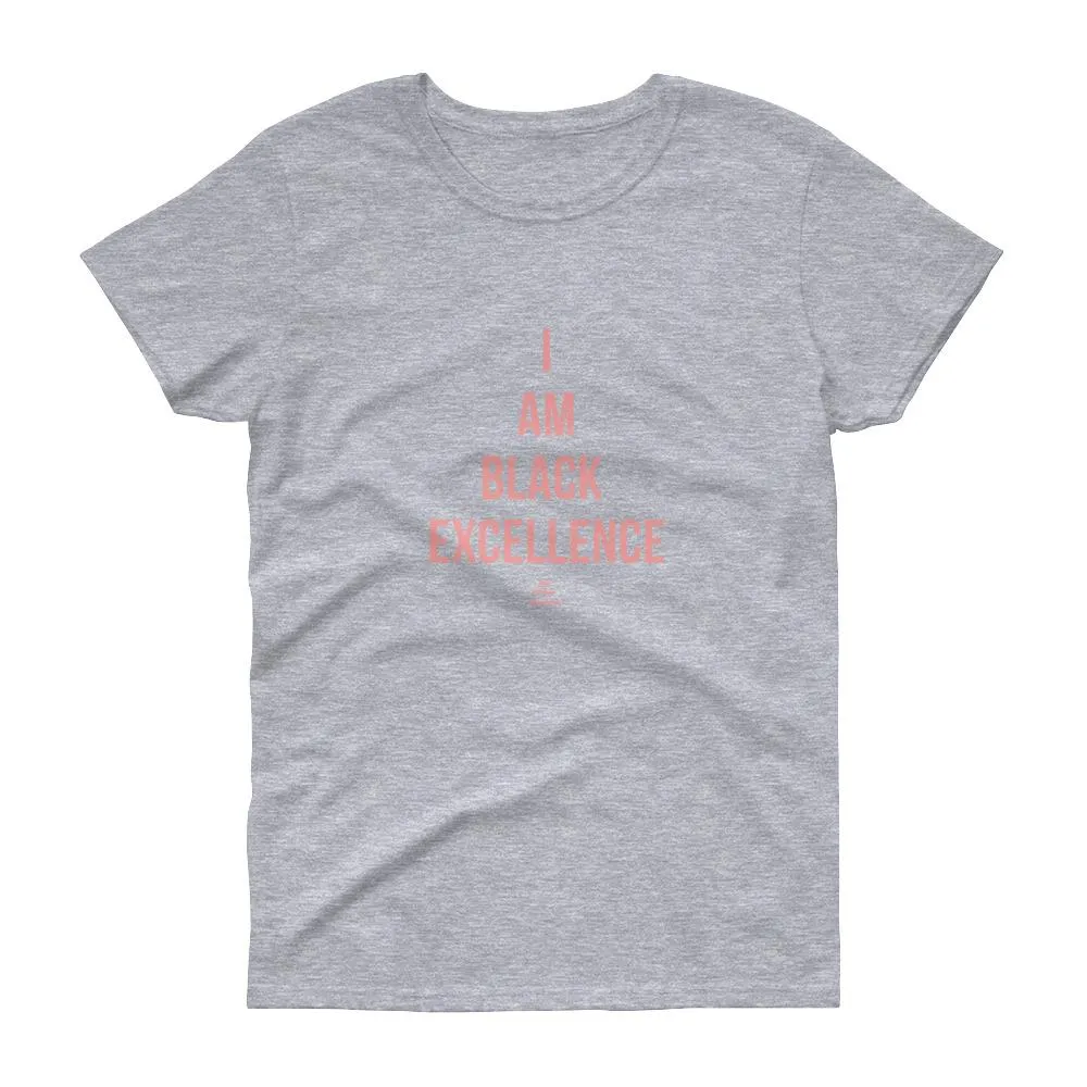 I Am Black Excellence - Women's short sleeve t-shirt