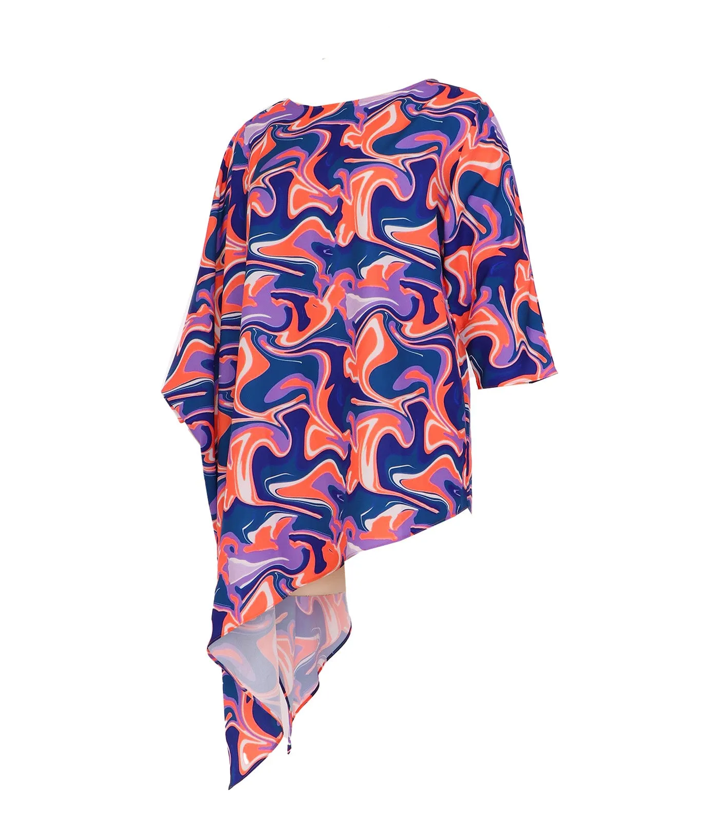 Jodie Blouse Silk Multi