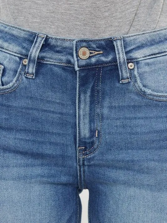 Kancan USA Fashionably Distressed High-Rise Skinny Jeans